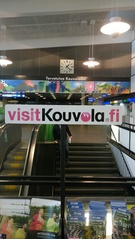 Rautatieasemalla tiesi tulleensa Kouvolaan:-)